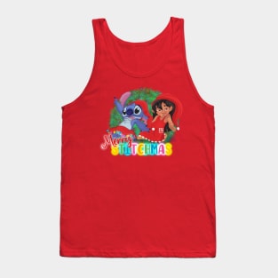 Merry STITCHMAS Stitch & Lilo Tank Top